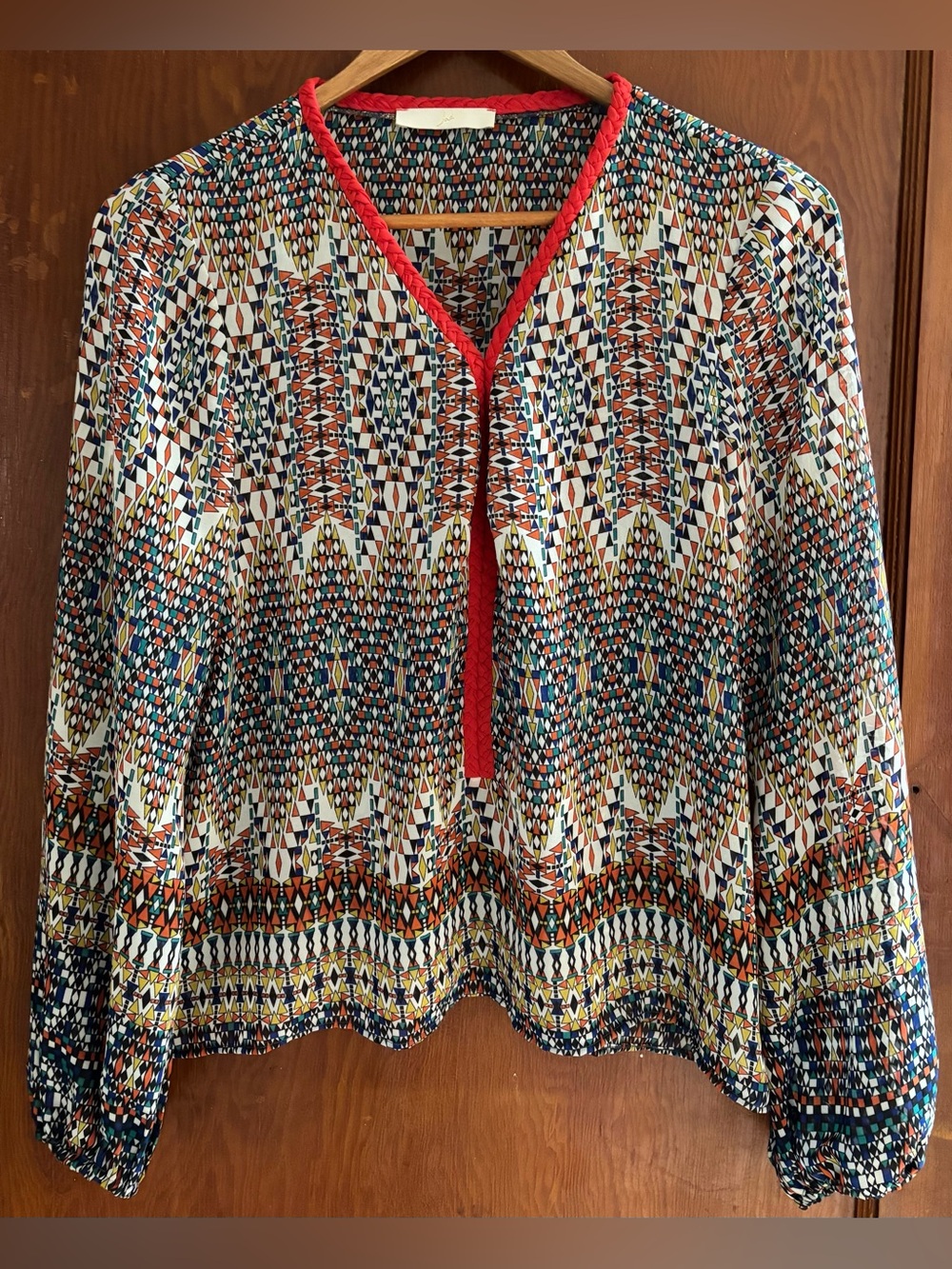Boho flowy shirt.